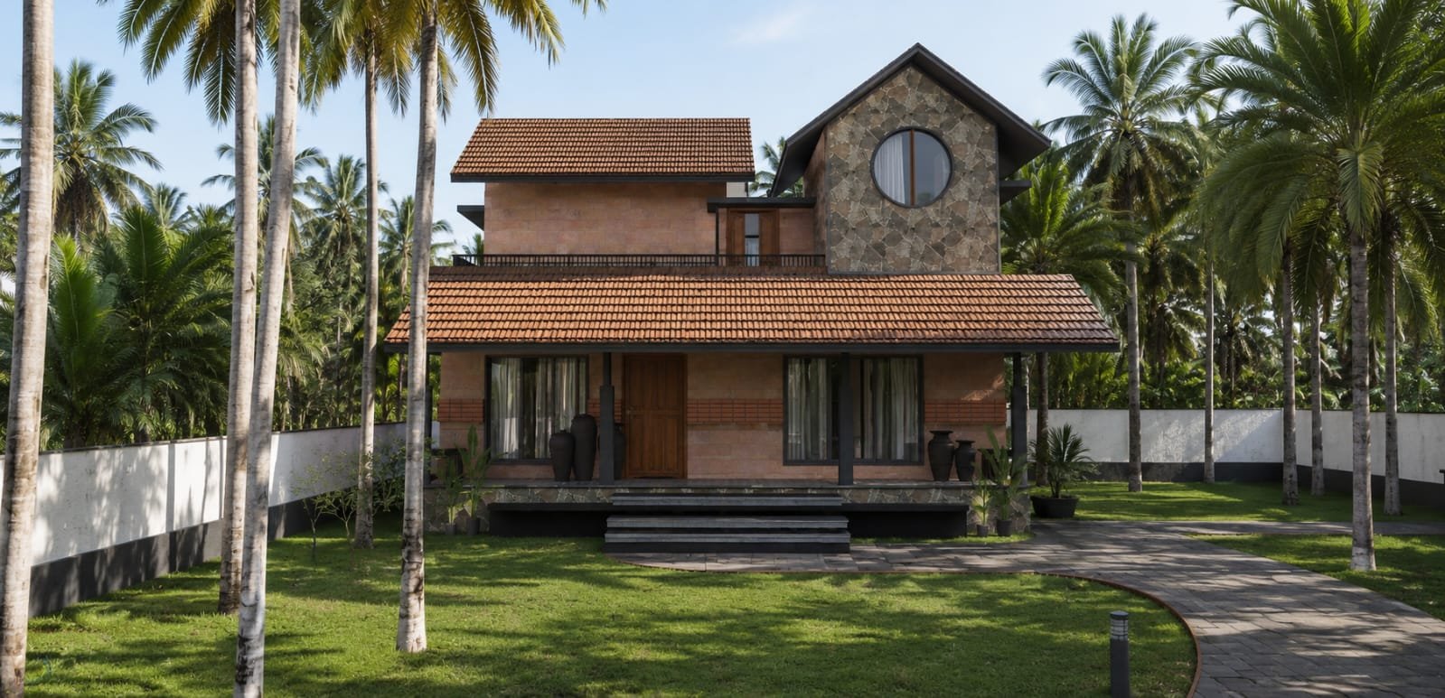 Mrs. Shika farmhouse in Thally by Latitude Construction